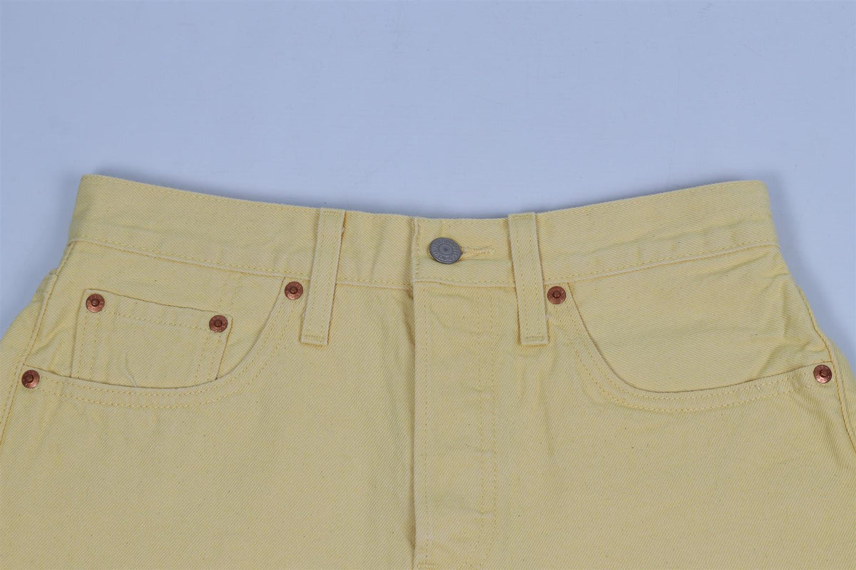 LEVI'S HIGH RISE DENIM SHORTS W27 UK 8-10