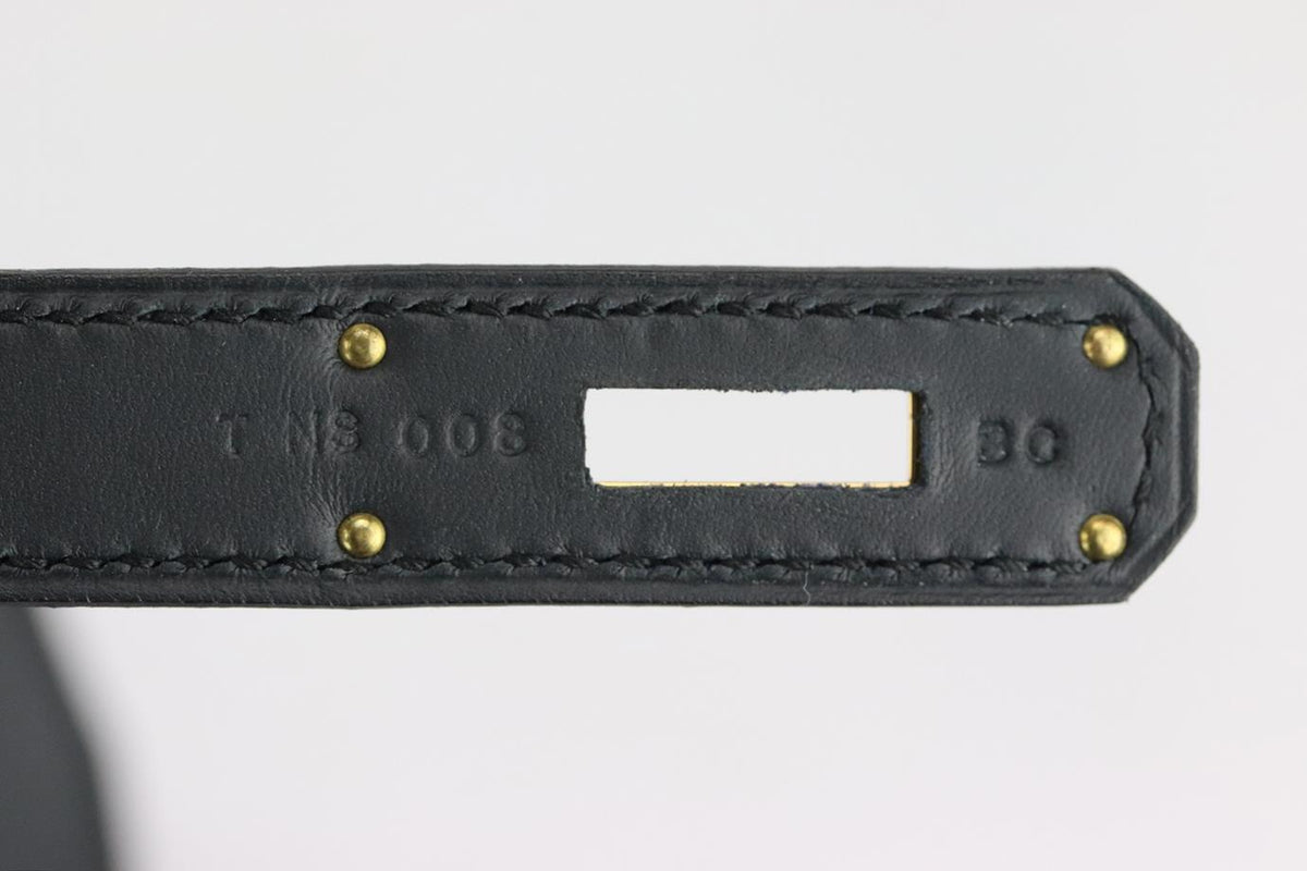 HERMÈS 2015 KELLY SELLIER 32CM SOMBRERO LEATHER BAG