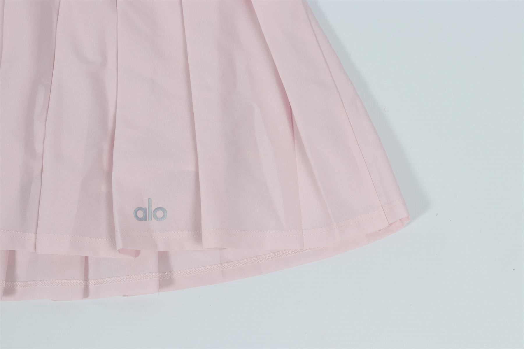 ALO YOGA PINK TENNIS SKIRT XSMALL