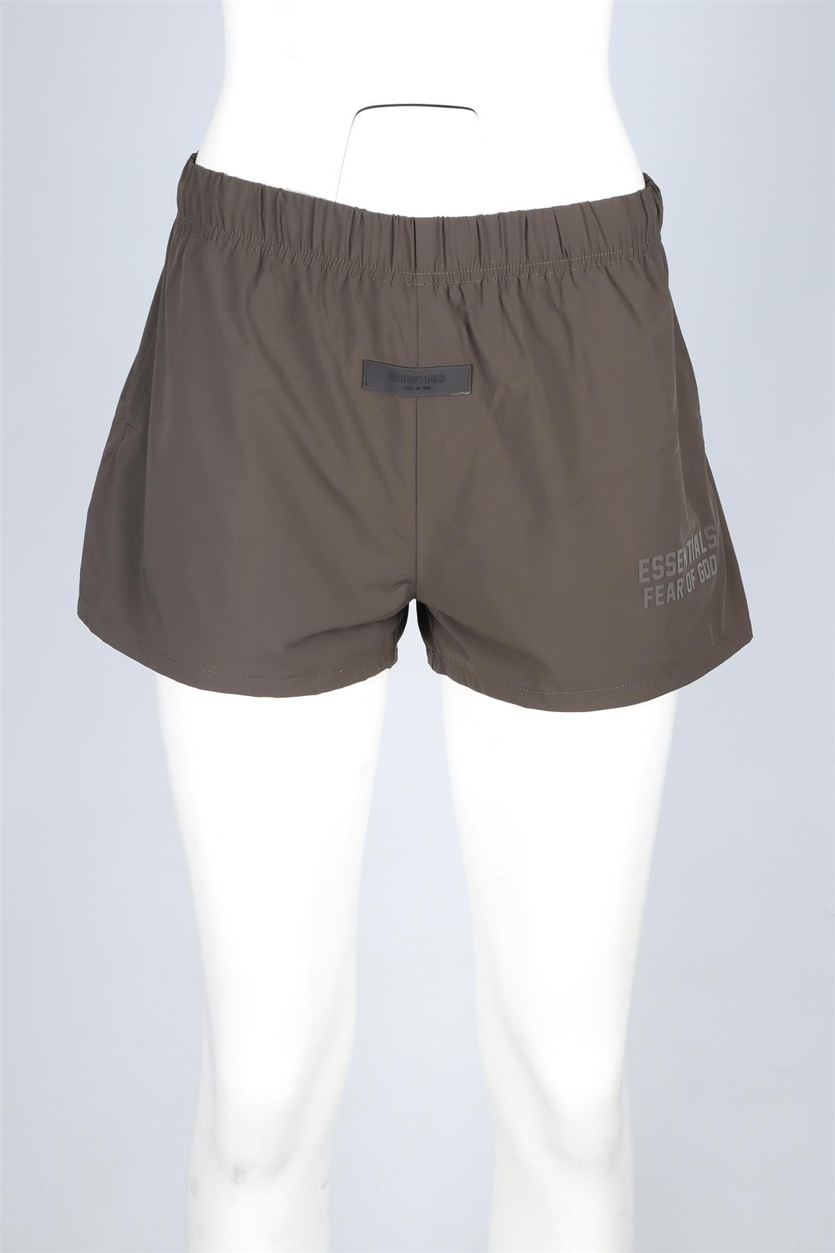 ESSENTIALS KHAKI SHELL SHORT SMALL