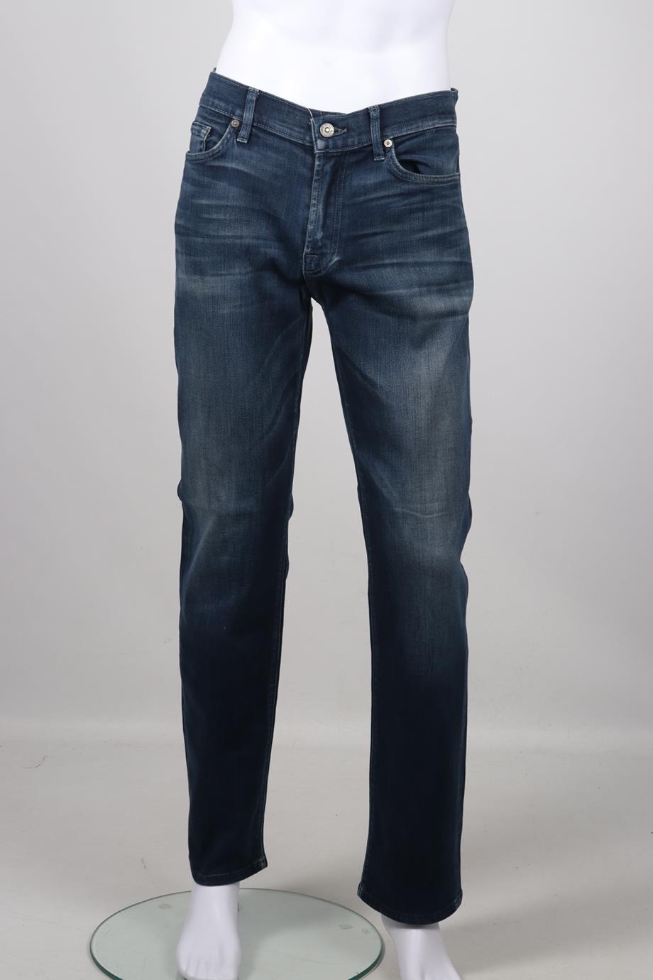 7 FOR ALL MANKIND MEN'S STRAIGHT LEG JEANS UK/US WAIST 34