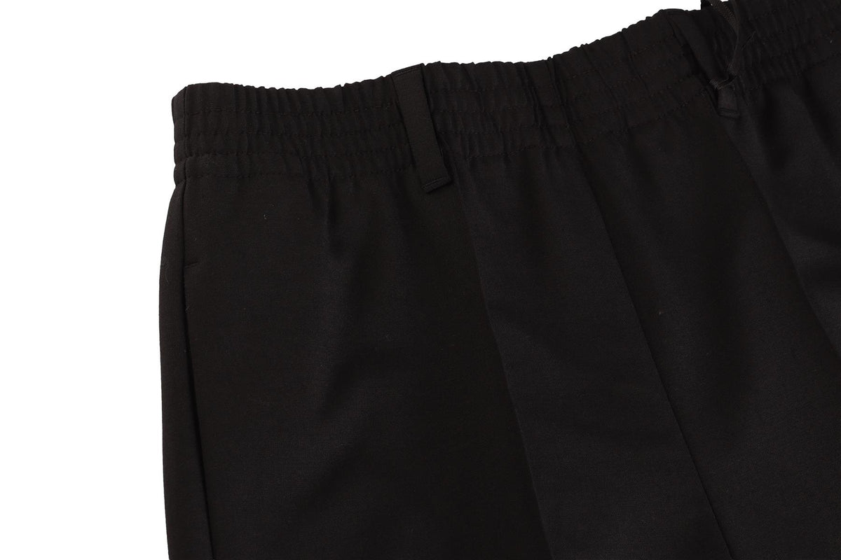 FENDI BLACK WOOL STRAIGHT LEG PANTS IT 36 UK 4
