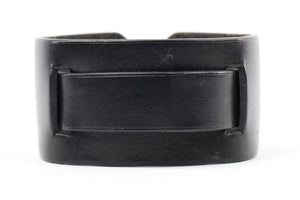 HERMÈS BLACK 2013 LEATHER BRACELET