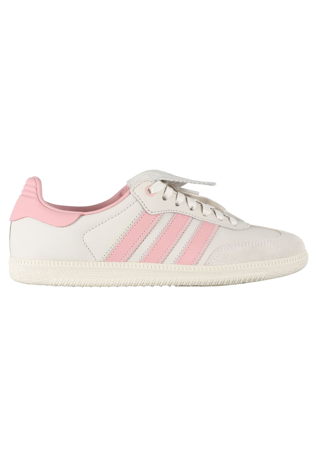 ADIDAS + PHARRELL WILLIAMS HUMANRACE GREY SAMBA ALUMINIUM WONDER MAUVE SNEAKERS EU 40 2/3 UK 7 US 7.5