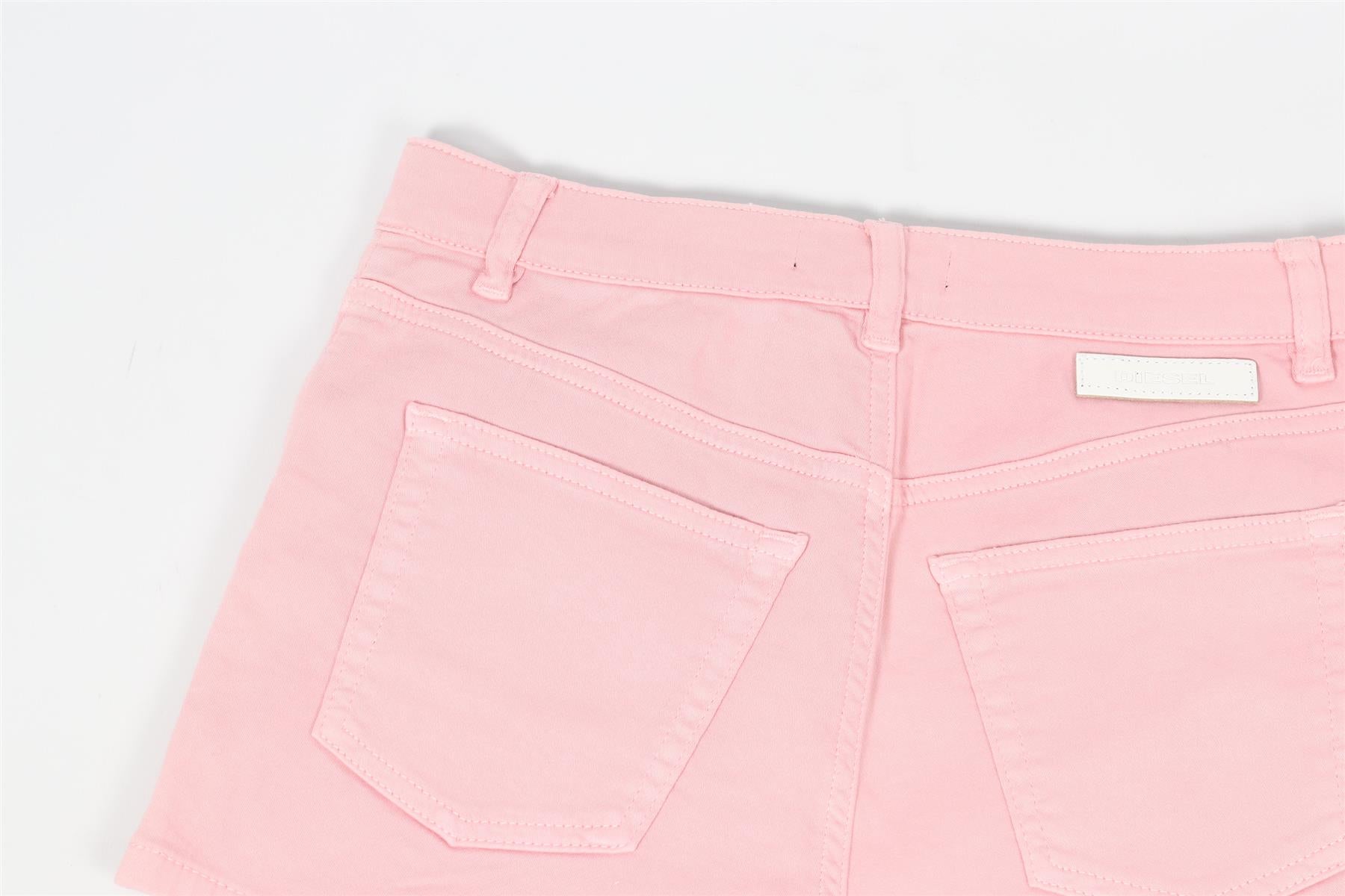 DIESEL PINK KIDS GIRLS DENIM SHORTS 10 YEARS