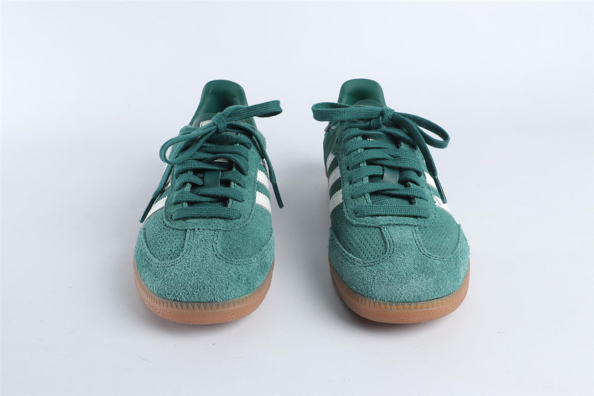 ADIDAS GREEN SAMBA OG 'CORE GREEN' SNEAKERS EU 38.5 UK 5 US 5.5
