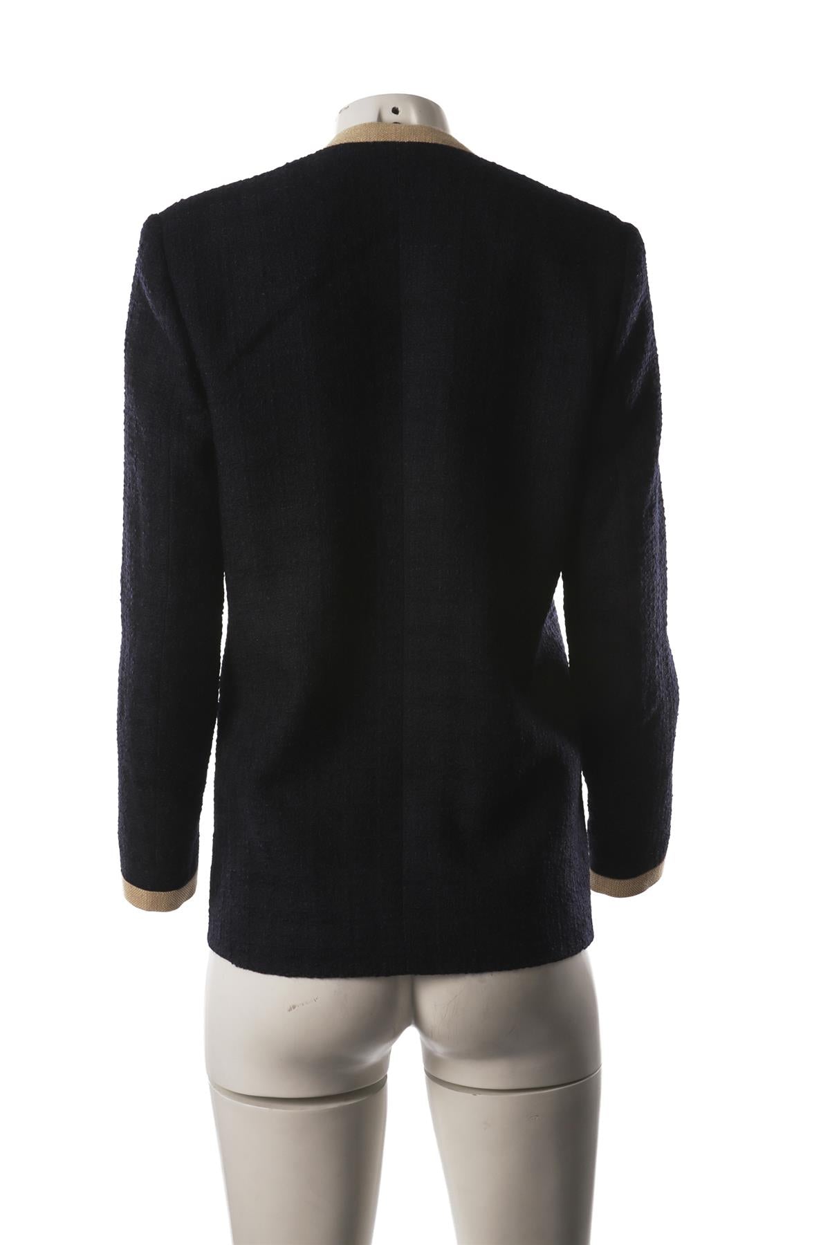 NAVY WOOL BLAZER