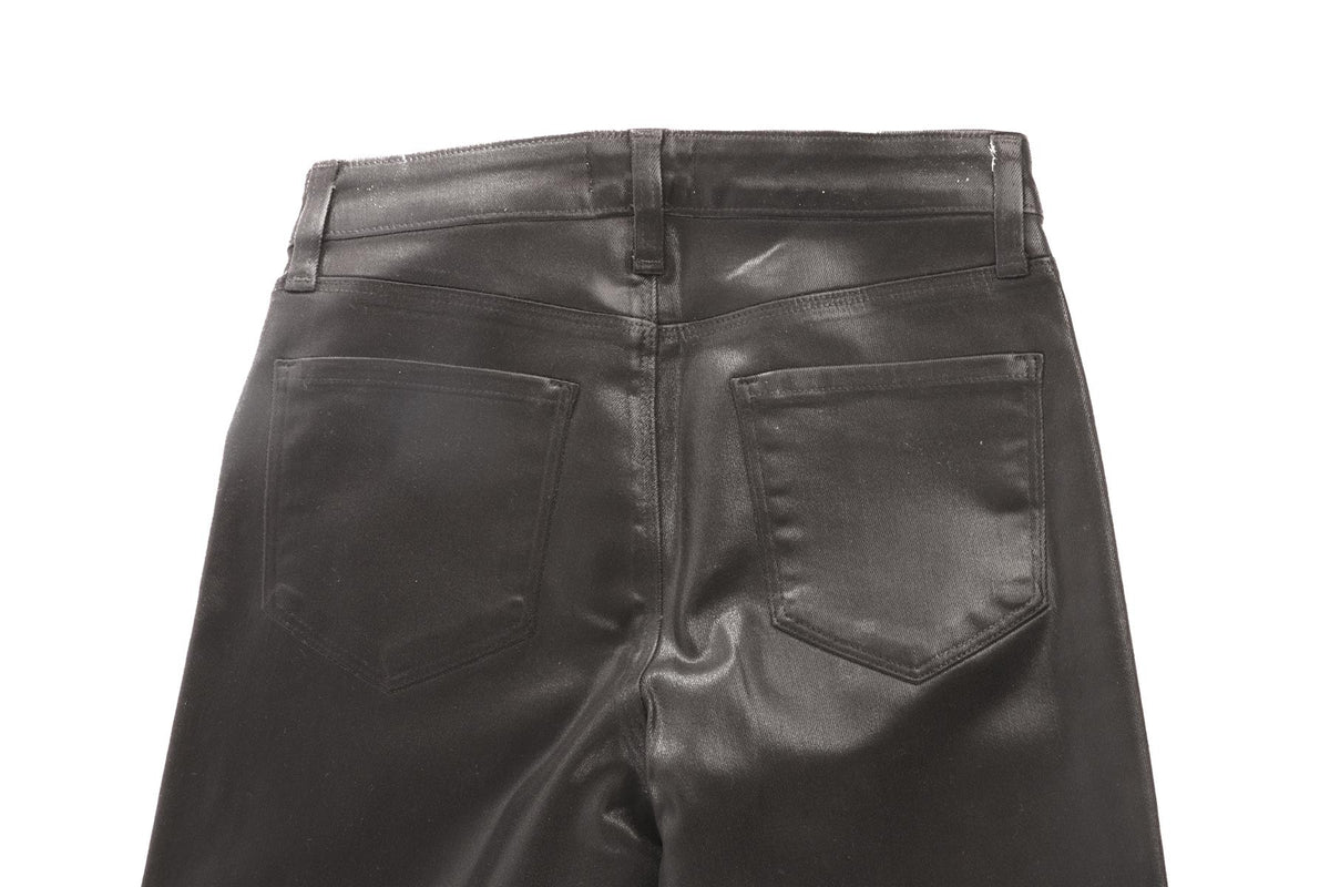 L'AGENCE BLACK HIGH RISE BOOTCUT JEANS W25