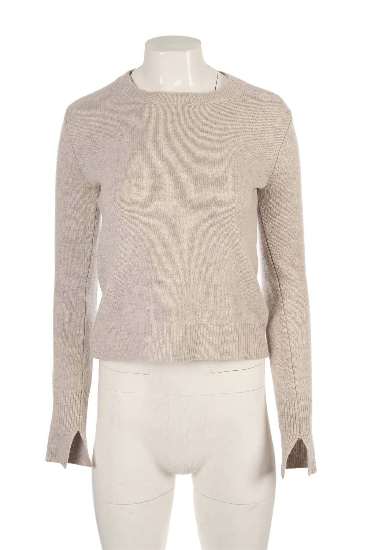 JOSEPH GREY CASHMERE SWEATER XSMALL