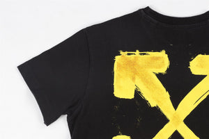 OFF-WHITE BLACK KIDS BOYS T-SHIRT 8 YEARS