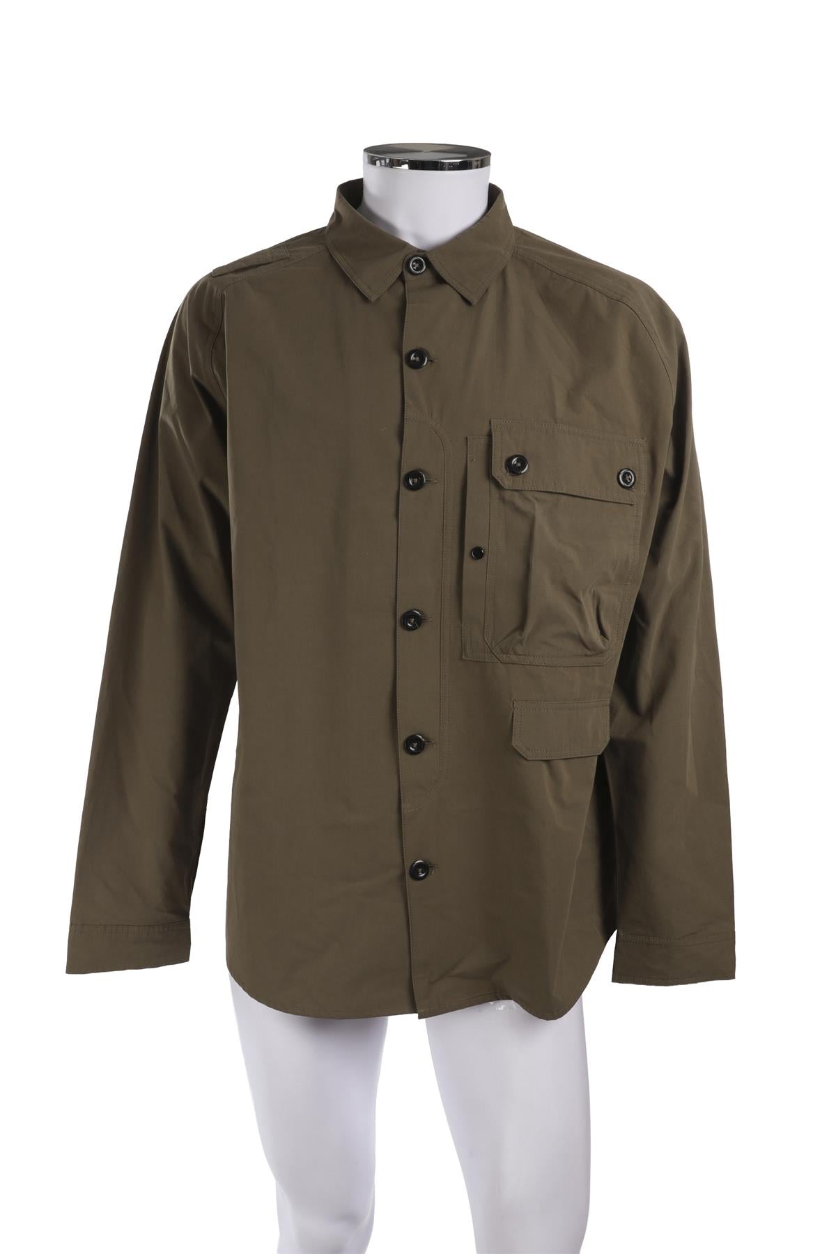 MA.STRUM GREEN NYLON JACKET XLARGE