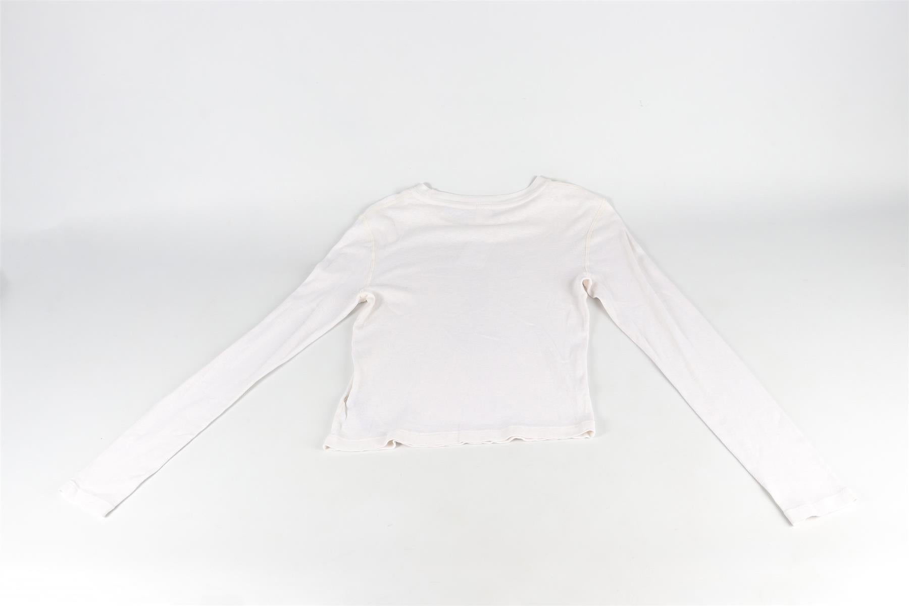 RE/DONE WHITE COTTON TOP SMALL