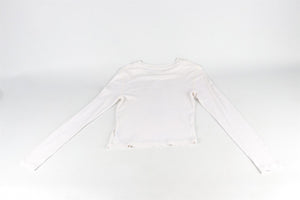 RE/DONE WHITE COTTON TOP SMALL