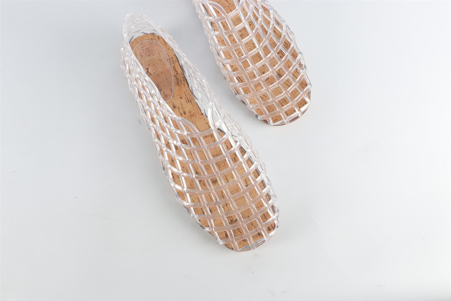 THE ROW MARA PVC BALLET FLATS EU 38 UK 5 US 8