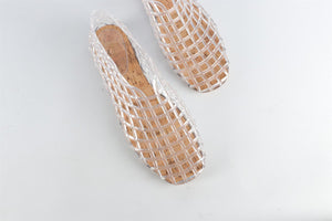 THE ROW MARA PVC BALLET FLATS EU 38 UK 5 US 8