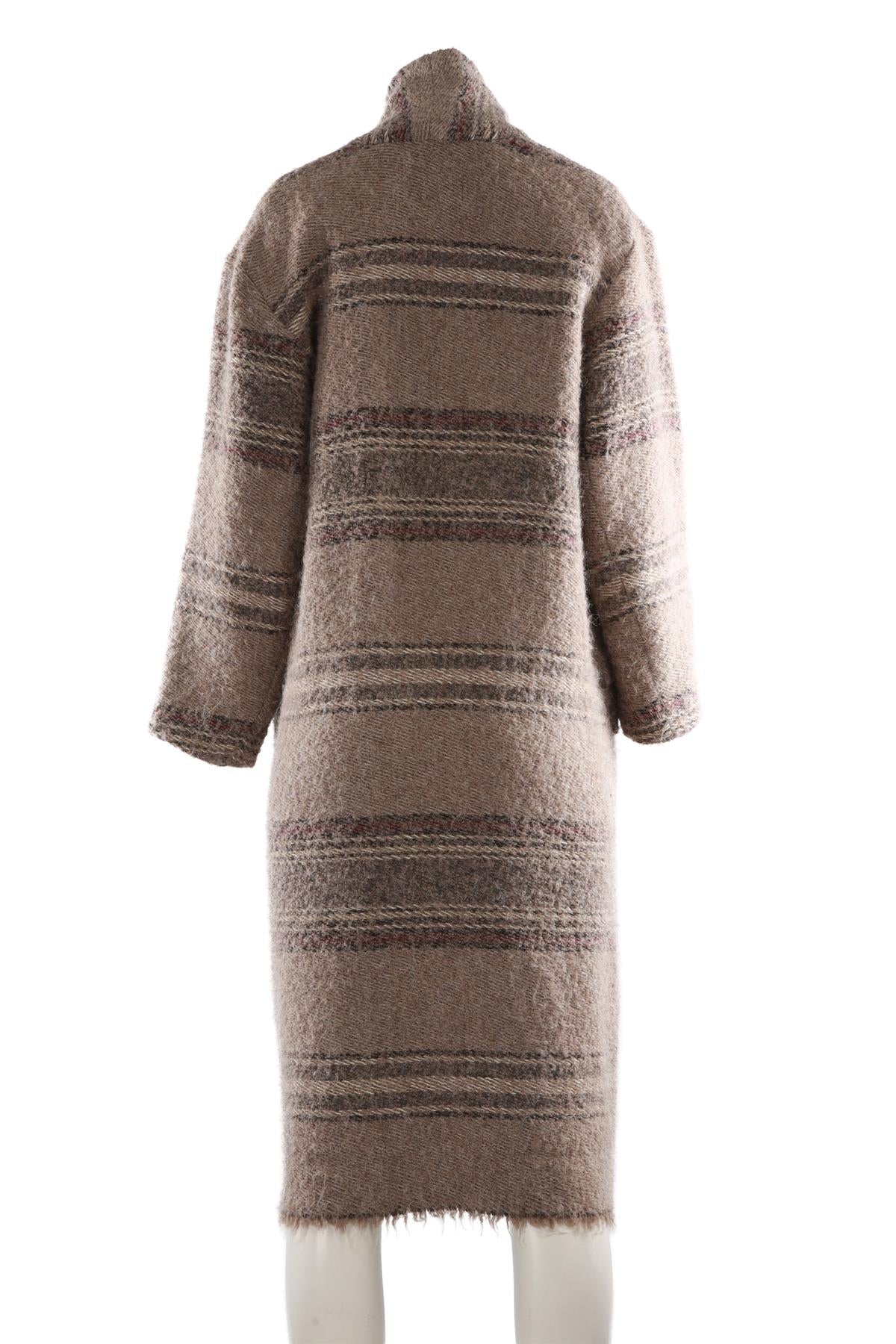BEIGE WOOL COAT