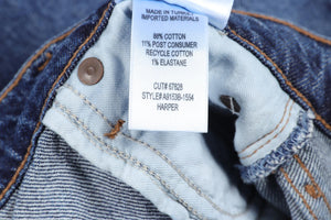 AGOLDE NAVY HIGH RISE STRAIGHT LEG JEANS W24 UK 6