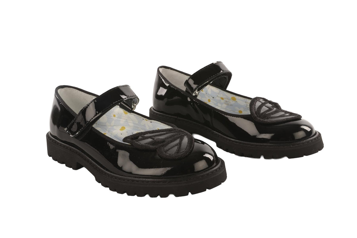 SOPHIA WEBSTER BLACK KIDS GIRLS FLATS EU 29 UK 11 US 12