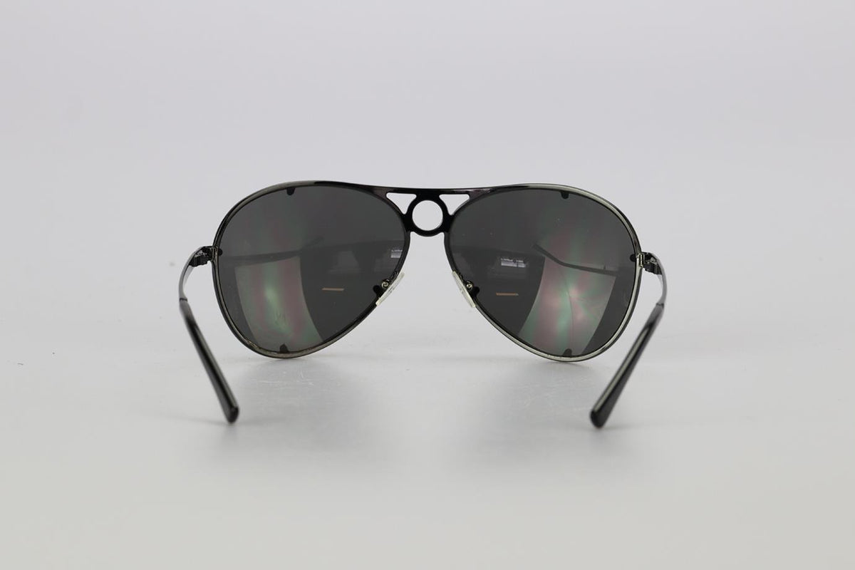 VALENTINO GARAVANI GUNMETAL TONE SUNGLASSES