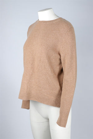 CHINTI & PARKER TAN CASHMERE SWEATER SMALL/MEDIUM