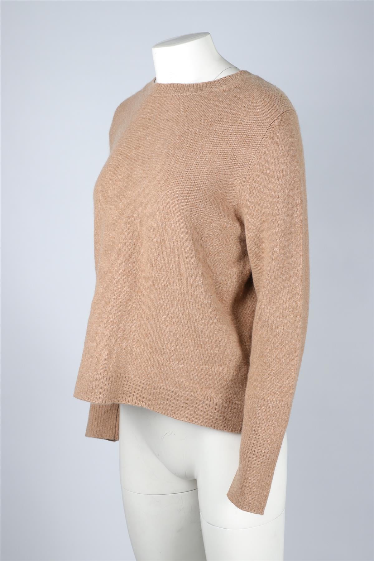 CHINTI & PARKER TAN CASHMERE SWEATER SMALL/MEDIUM