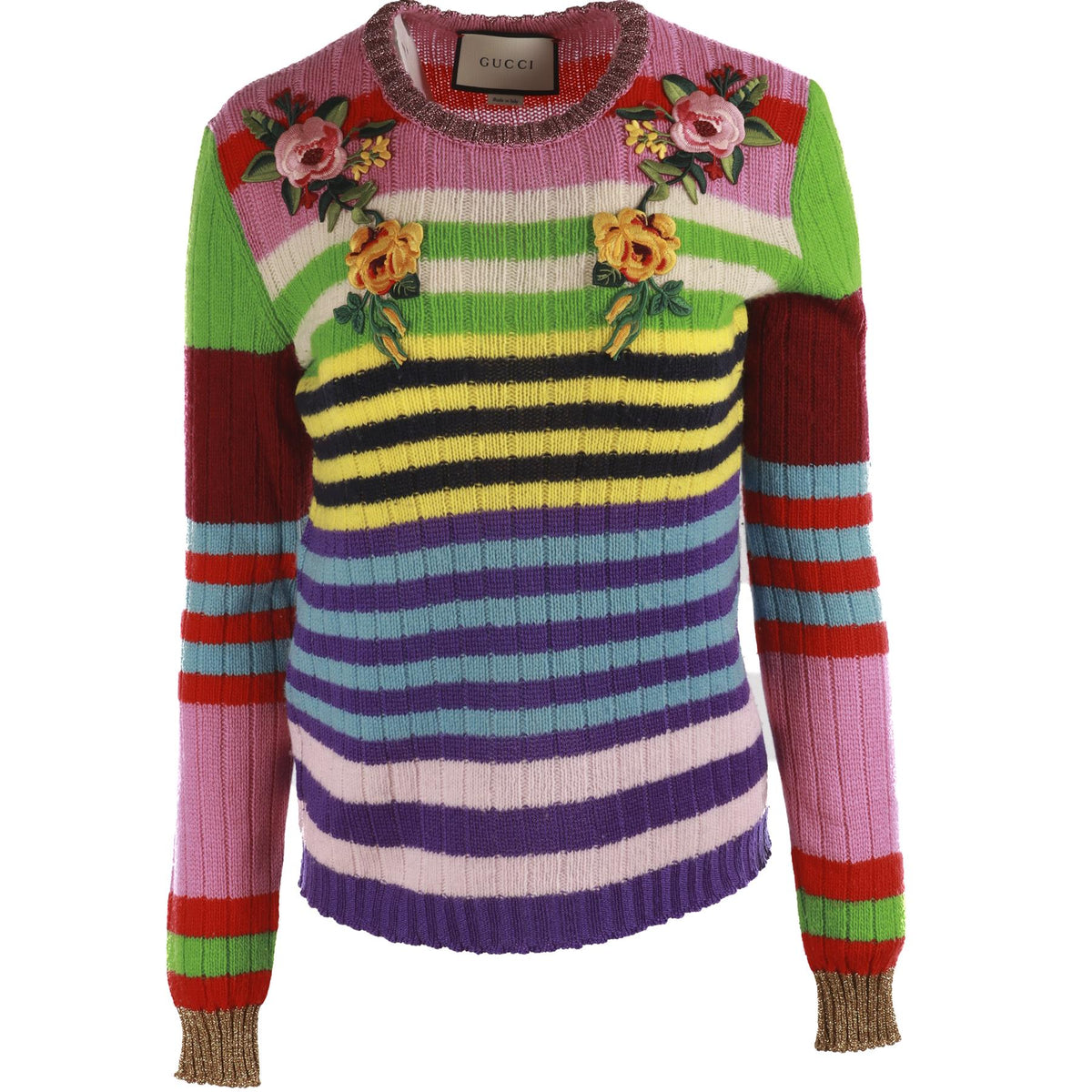 GUCCI MULTI WOOL SWEATER SMALL