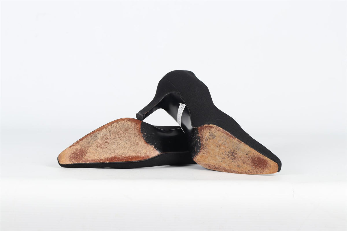 STUART WEITZMAN VINTAGE GROSGRAIN PUMPS EU 37 UK 4 US 7