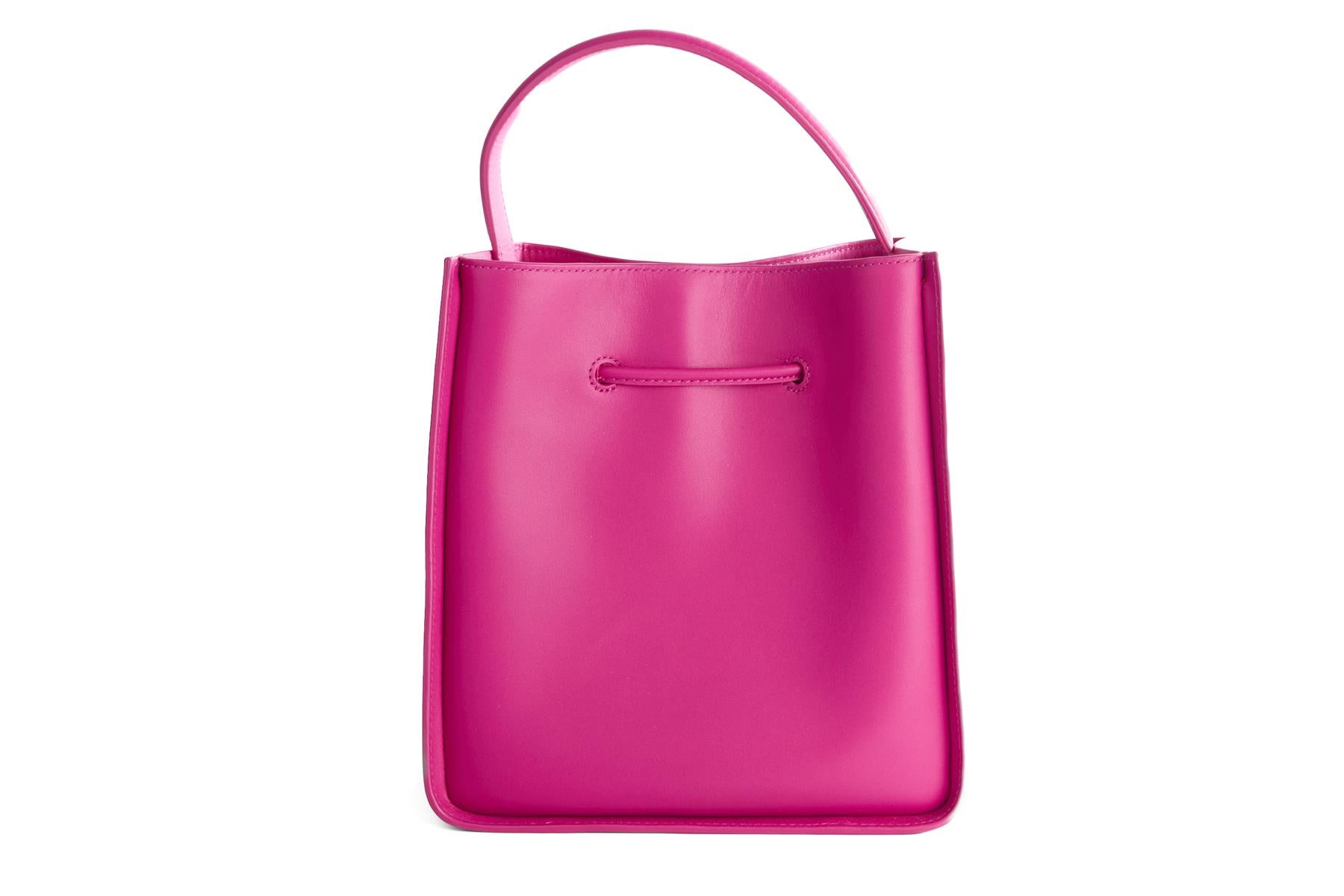 3.1 PHILLIP LIM PINK SOLEIL SMALL LEATHER TOTE BAG