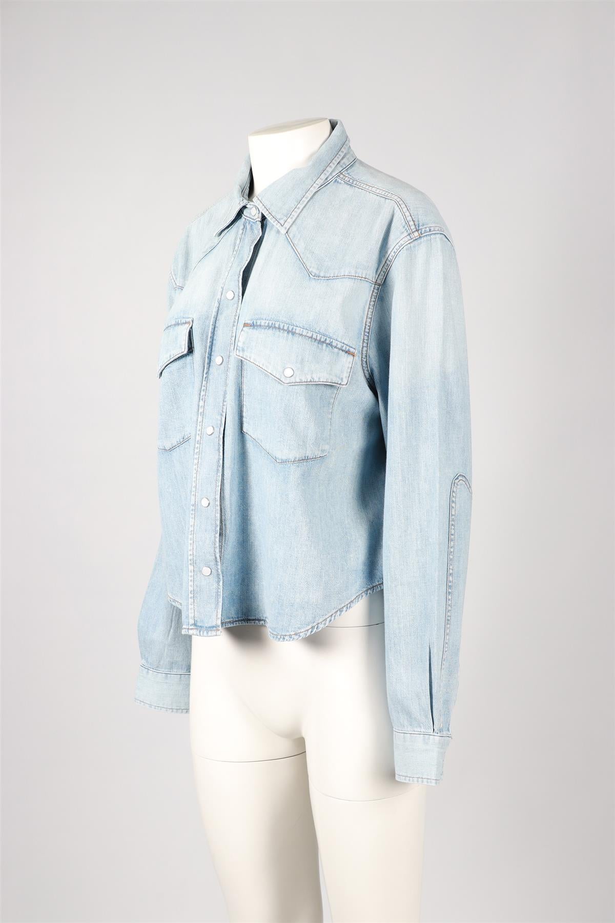 CITIZENS OF HUMANITY BLUE DENIM SHIRT