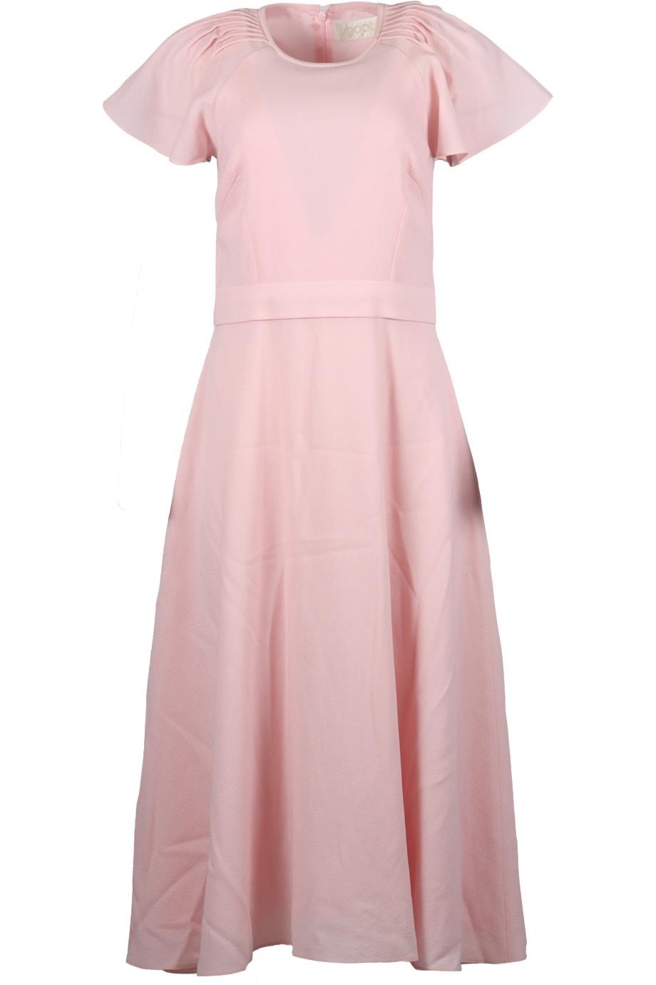 GOAT WOOL BLEND MIDI DRESS UK 10