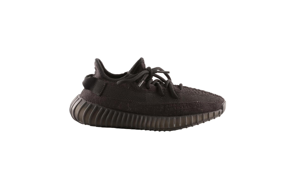 ADIDAS YEEZY BLACK KIDS BOYS BOOST 350 V2 ONYX SNEAKERS UK 4 US 4.5 EU 36 2/3