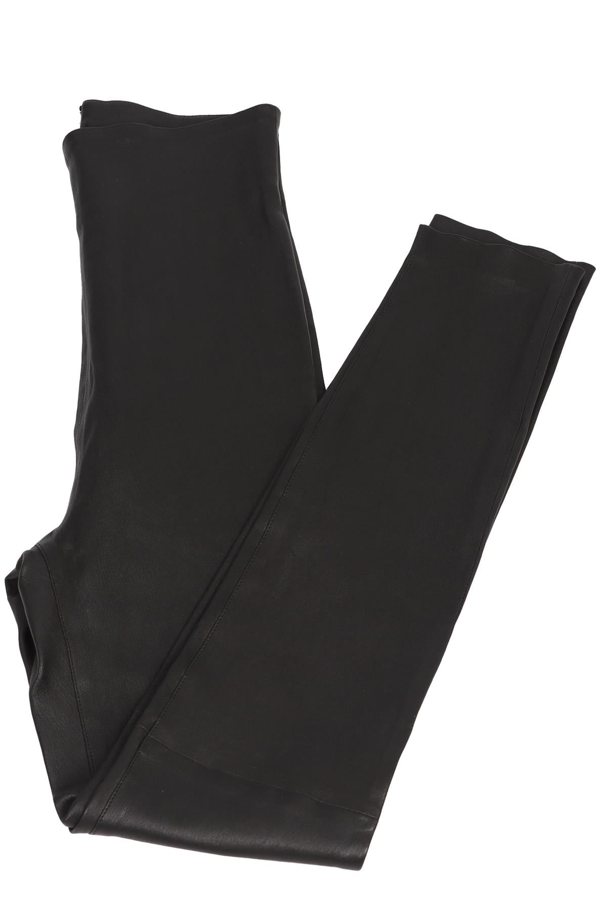 SABLYN BLACK LEATHER LEGGINGS LARGE