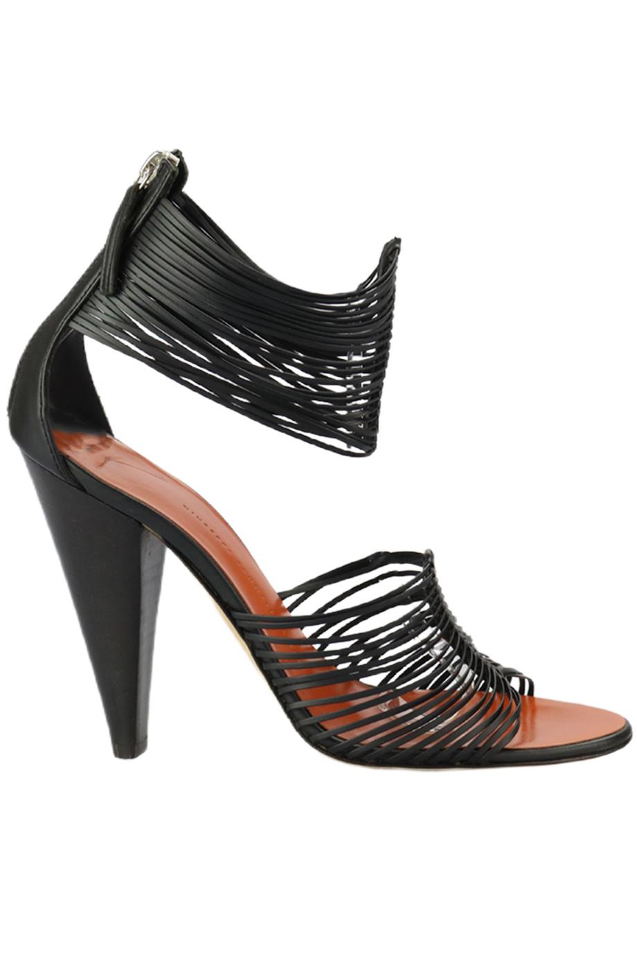 GIUSEPPE ZANOTTI LEATHER SANDALS EU 39 UK 6 US 9