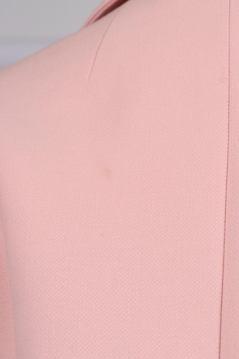 CHRISTIAN DIOR DOUBLE BREASTED WOOL JACKET FR 36 UK 8
