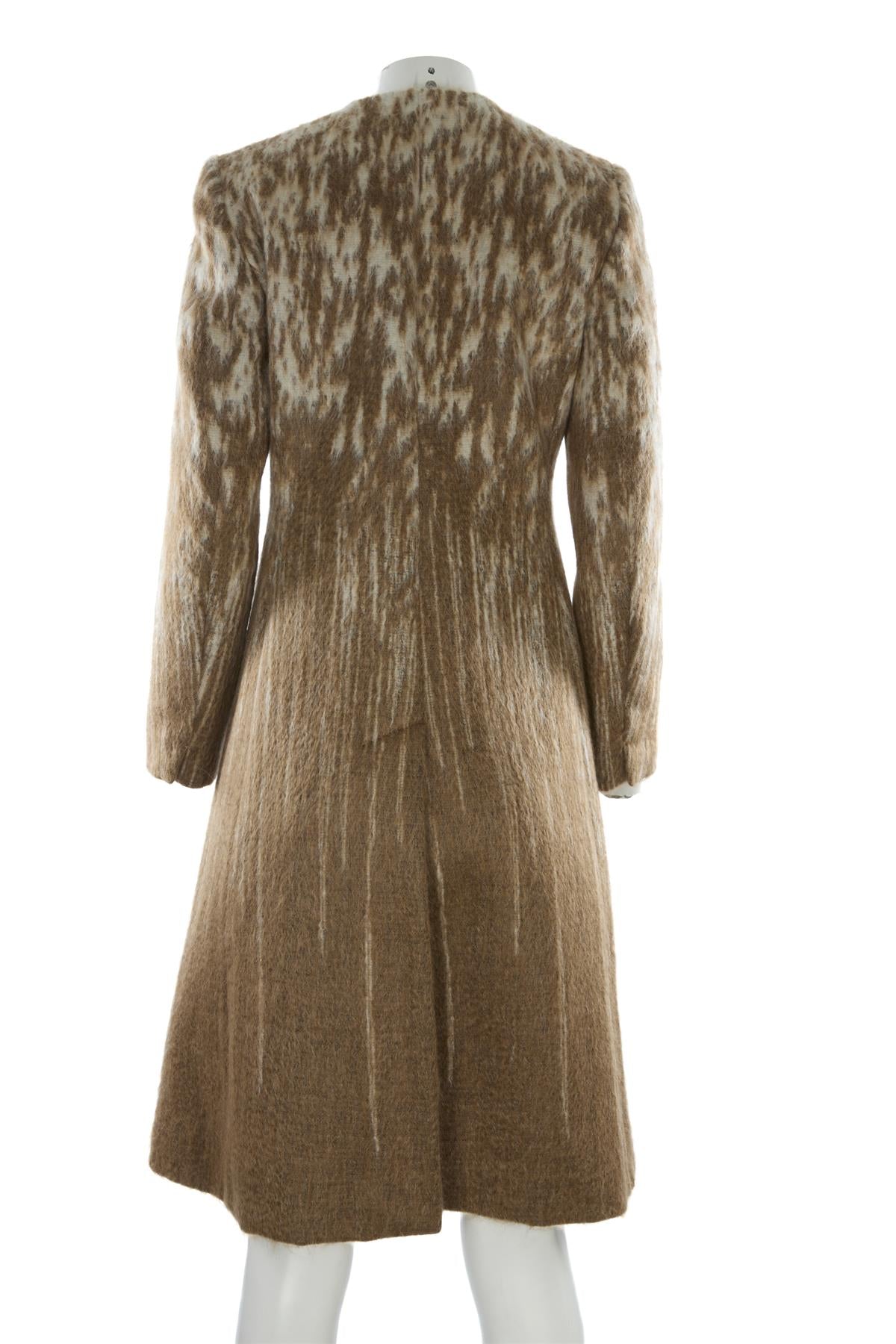 SPORTMAX BEIGE WOOL COAT IT 40 UK 8