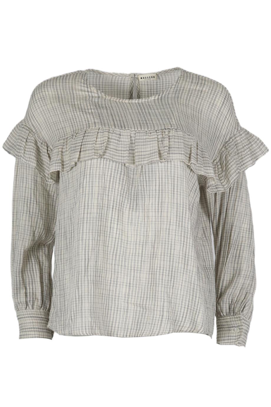 MASSCOB CHECKED COTTON TOP SMALL