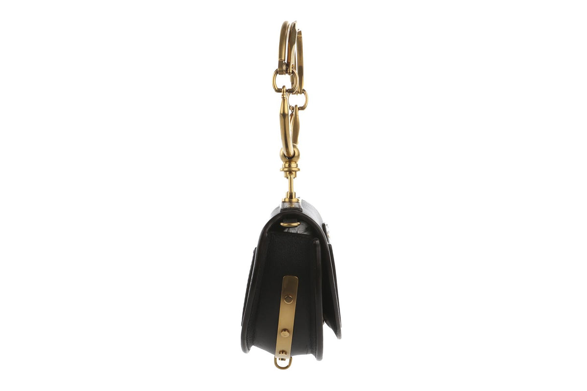 CHLOÉ BLACK NILE SMALL LEATHER TOTE BAG