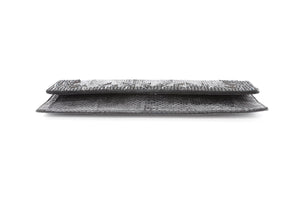 PHILIPP PLEIN BLACK LEATHER CLUTCH