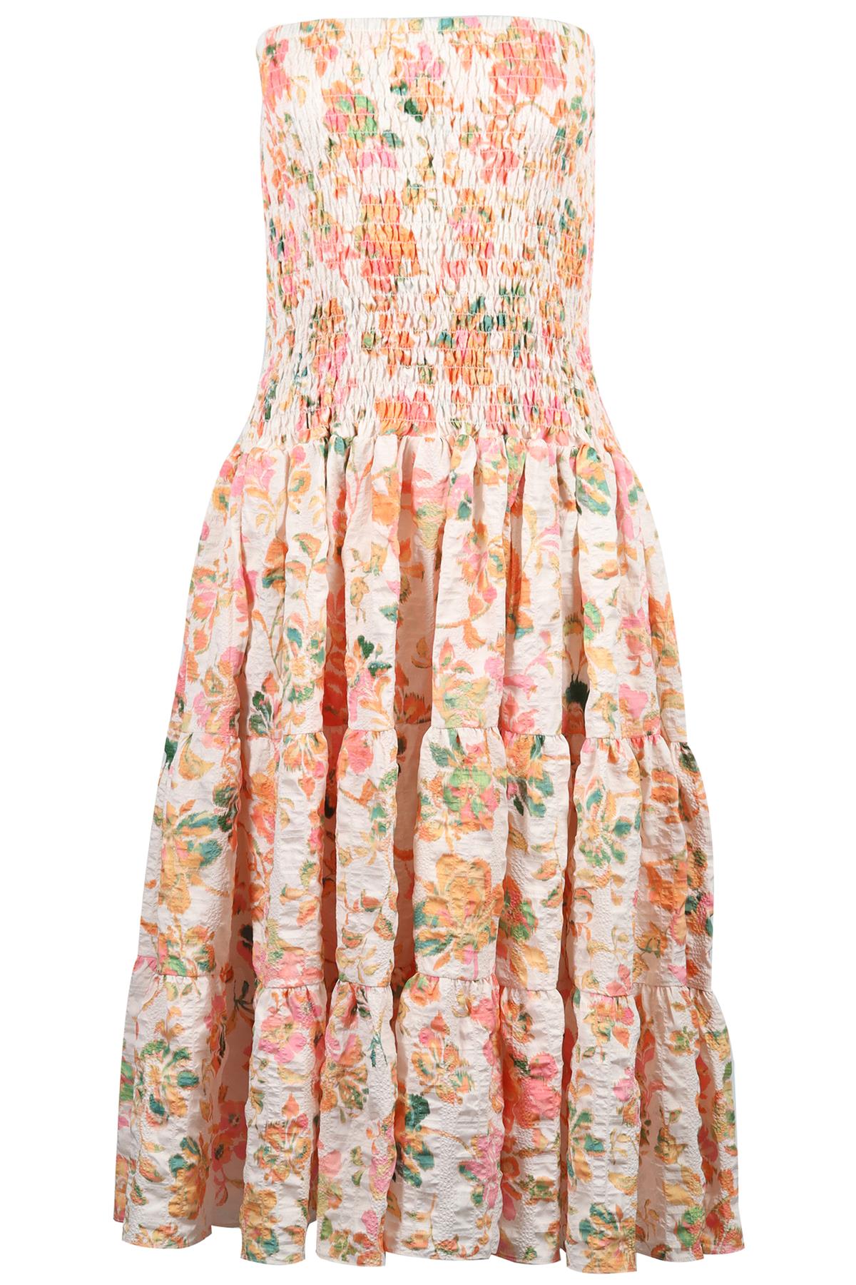 MISA LOS ANGELES SATIN MIDI DRESS MEDIUM
