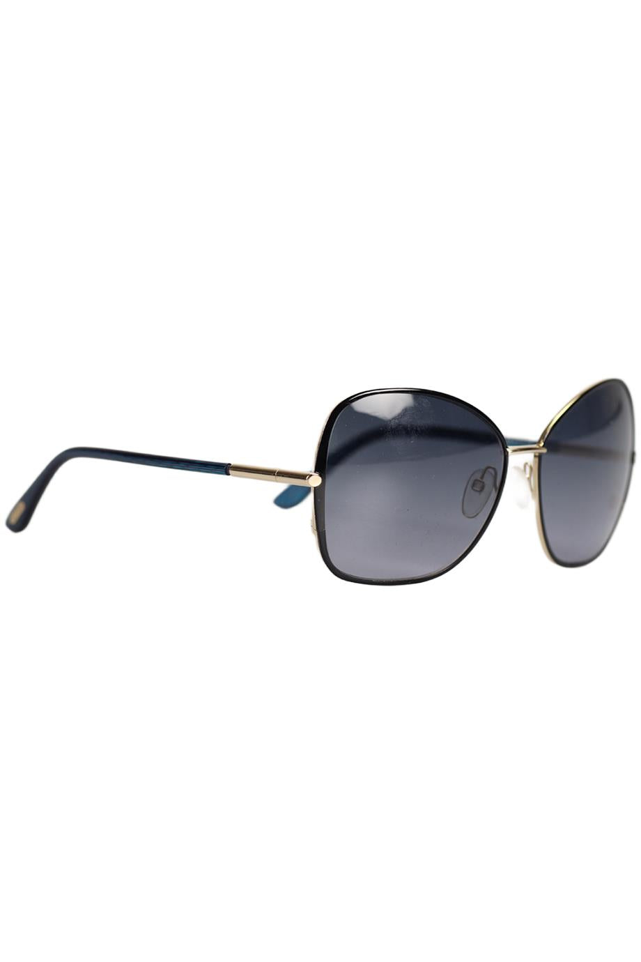 TOM FORD SQUARE FRAME ACETATE SUNGLASSES