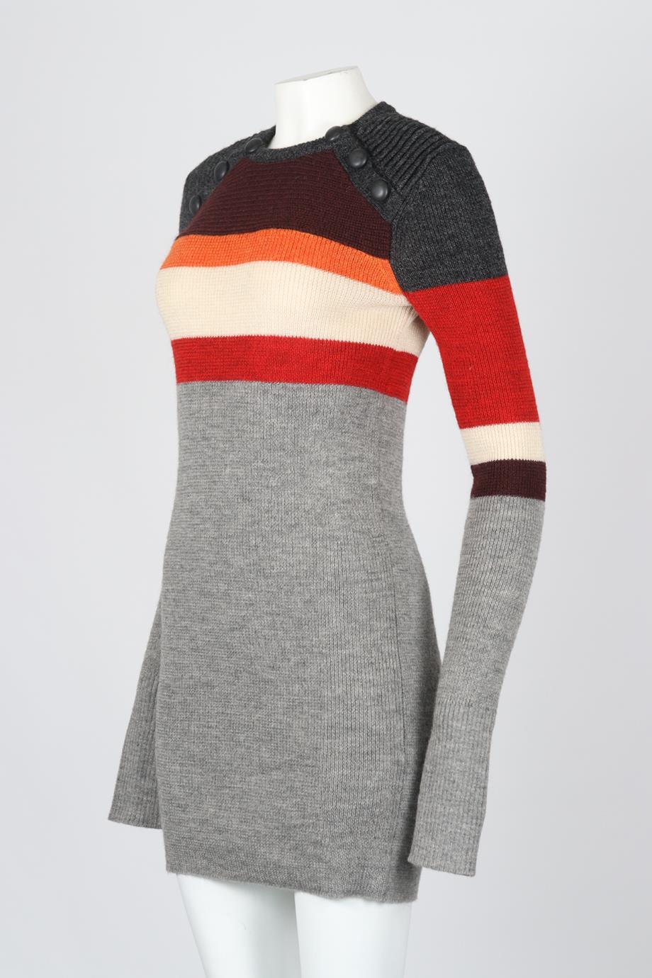 ISABEL MARANT ÉTOILE WOOL MINI DRESS FR 40 UK 12