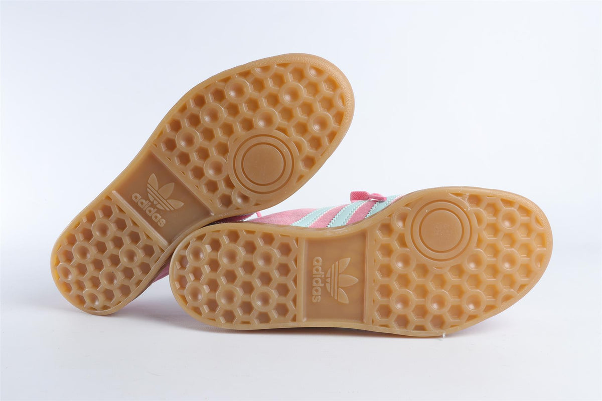 ADIDAS PINK HAMBURG 'BLISS PINK SEMI FLASH AQUA' SNEAKERS EU 38 UK 5 US 6.5