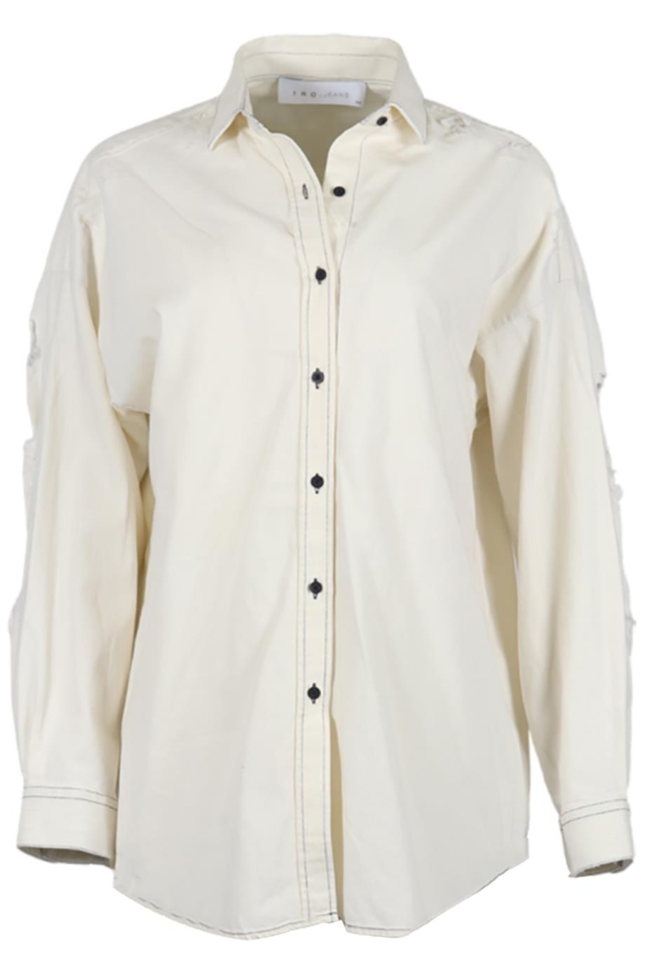 IRO JEANS COTTON SHIRT FR 34 UK 6