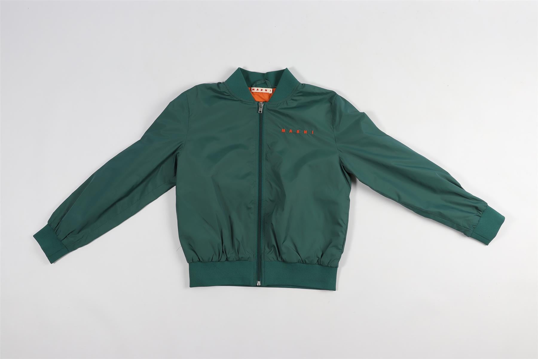 MARNI GREEN KIDS BOYS SHELL JACKET 10 YEARS