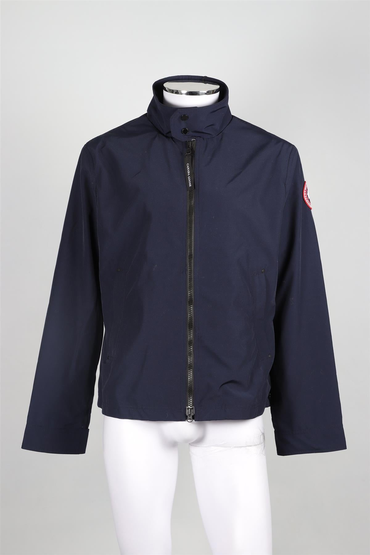 CANADA GOOSE NAVY MEN'S COTTON JACKET LARGE