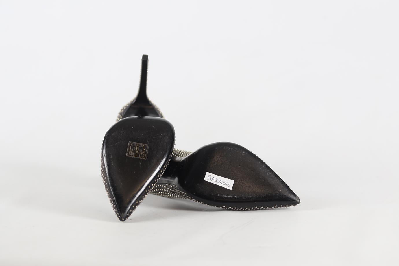 SAINT LAURENT LEATHER PUMPS EU 38 UK 5 US 8