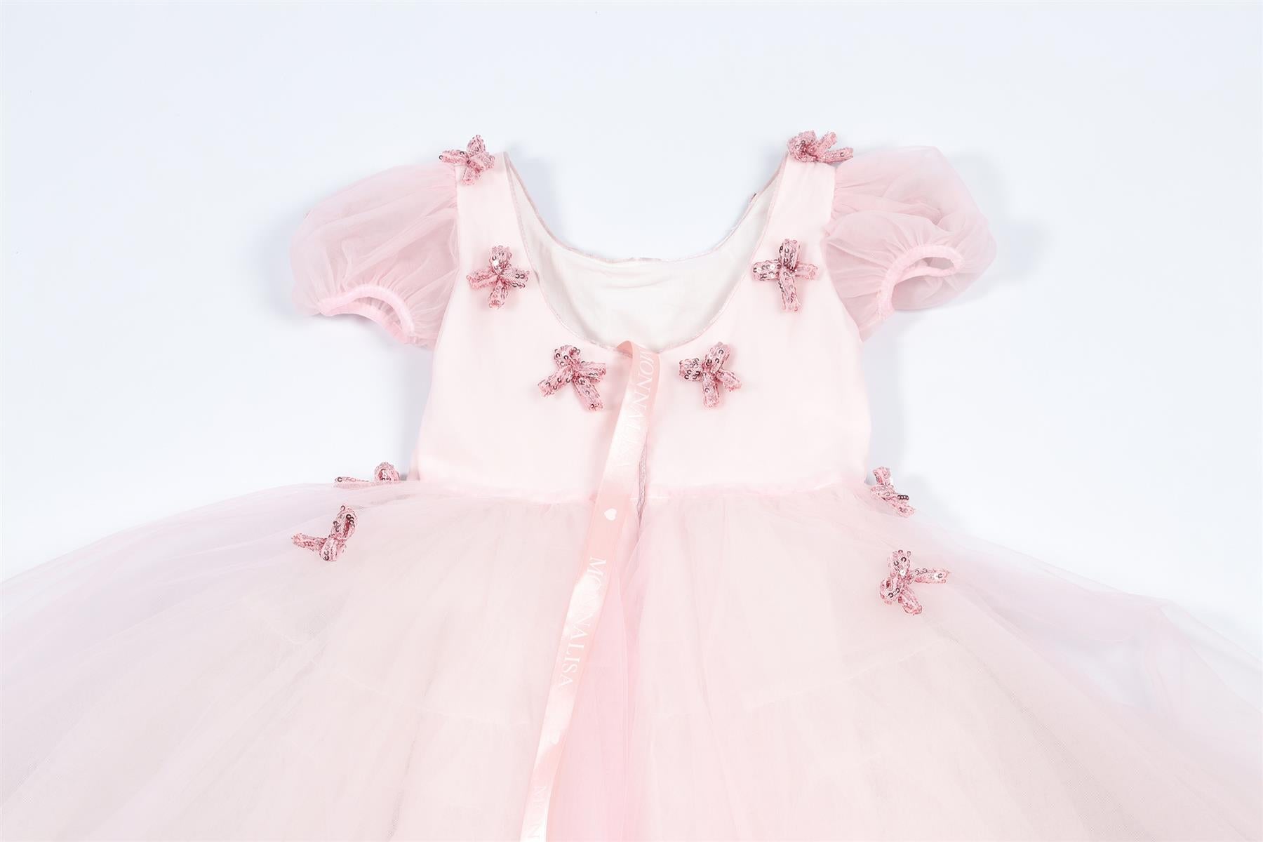 MONNALISA PINK KIDS GIRLS DRESS 5 YEARS