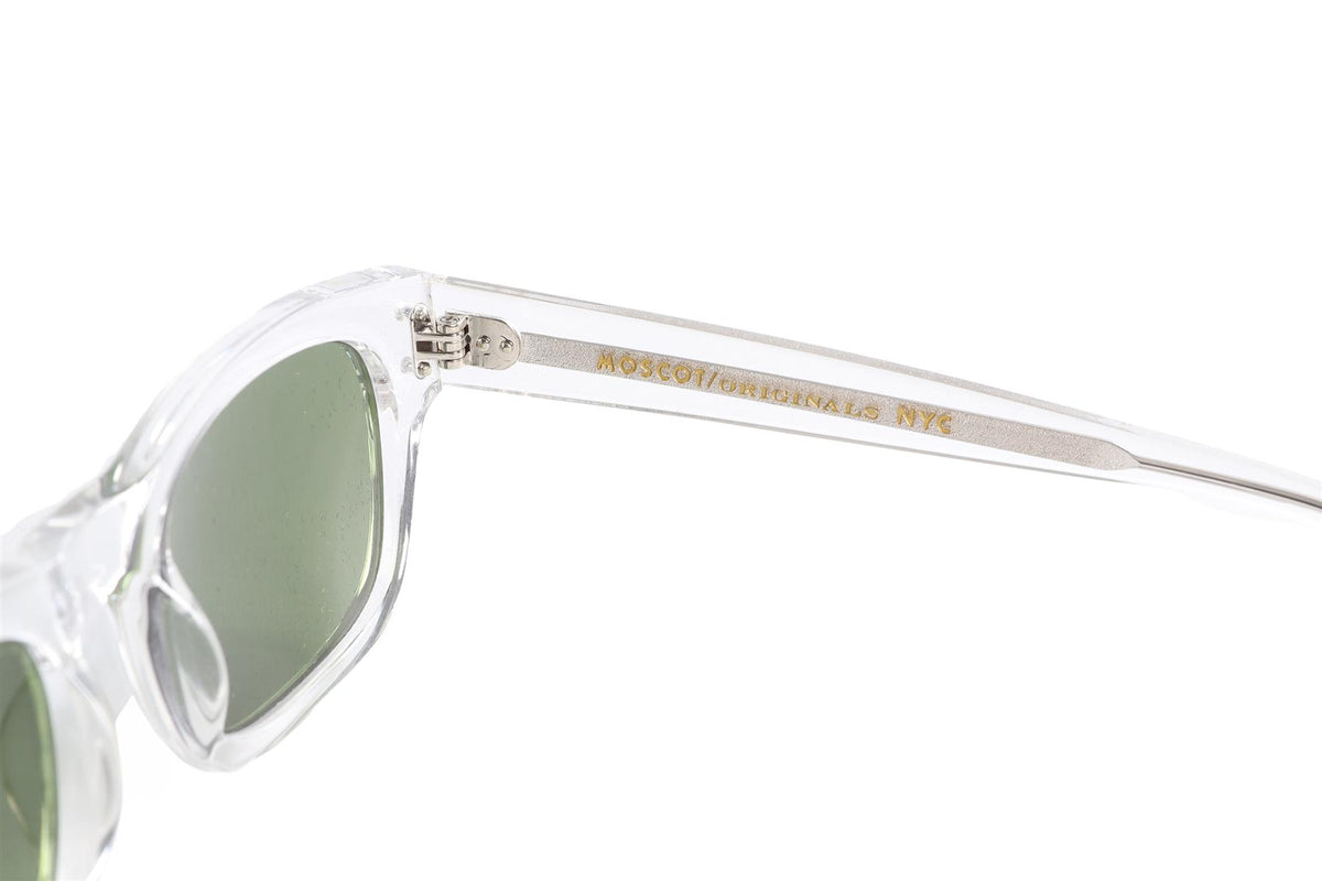 MOSCOT NEUTRALS RECTANGLE FRAME ACETATE SUNGLASSES