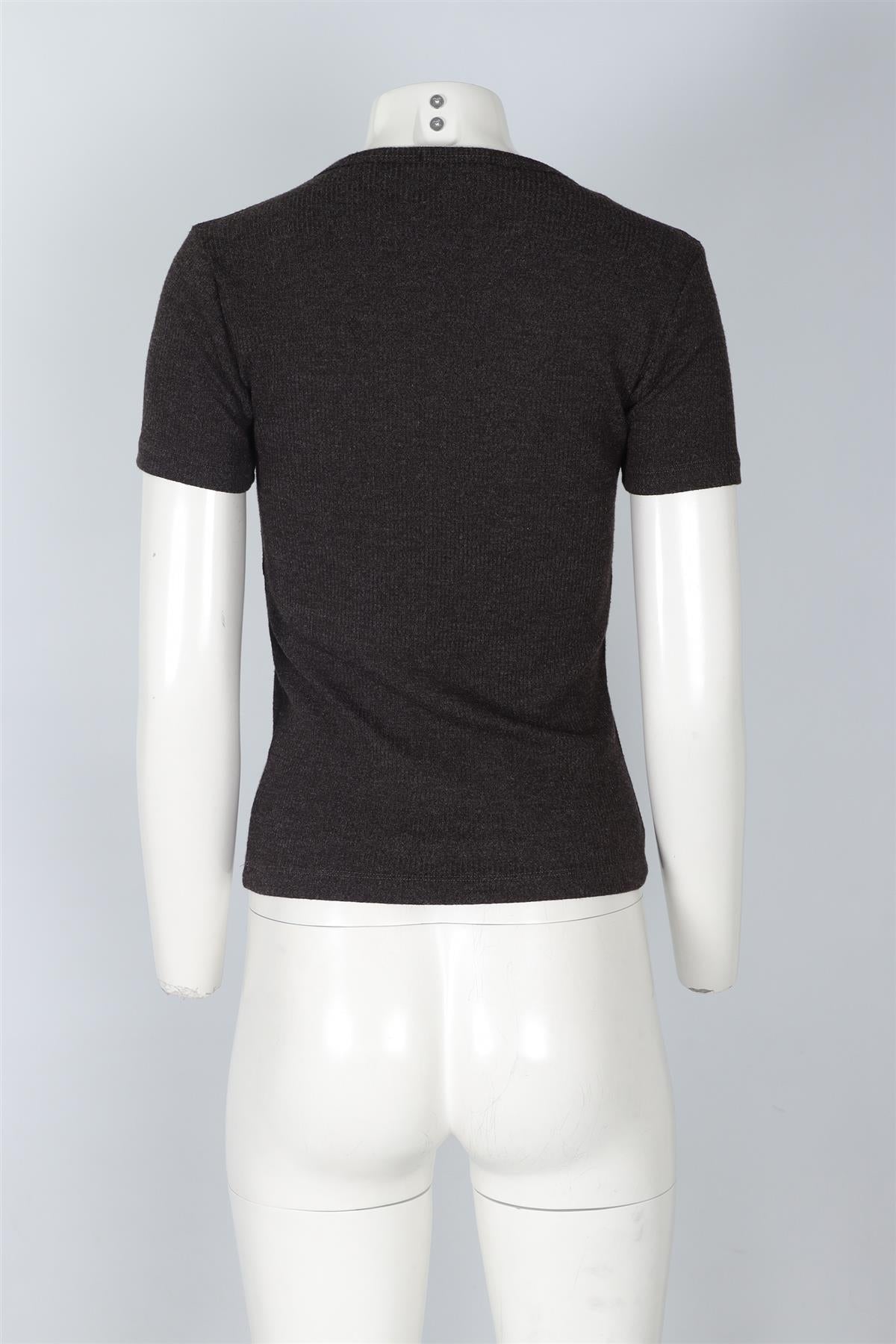 AGOLDE BROWN T-SHIRT MEDIUM