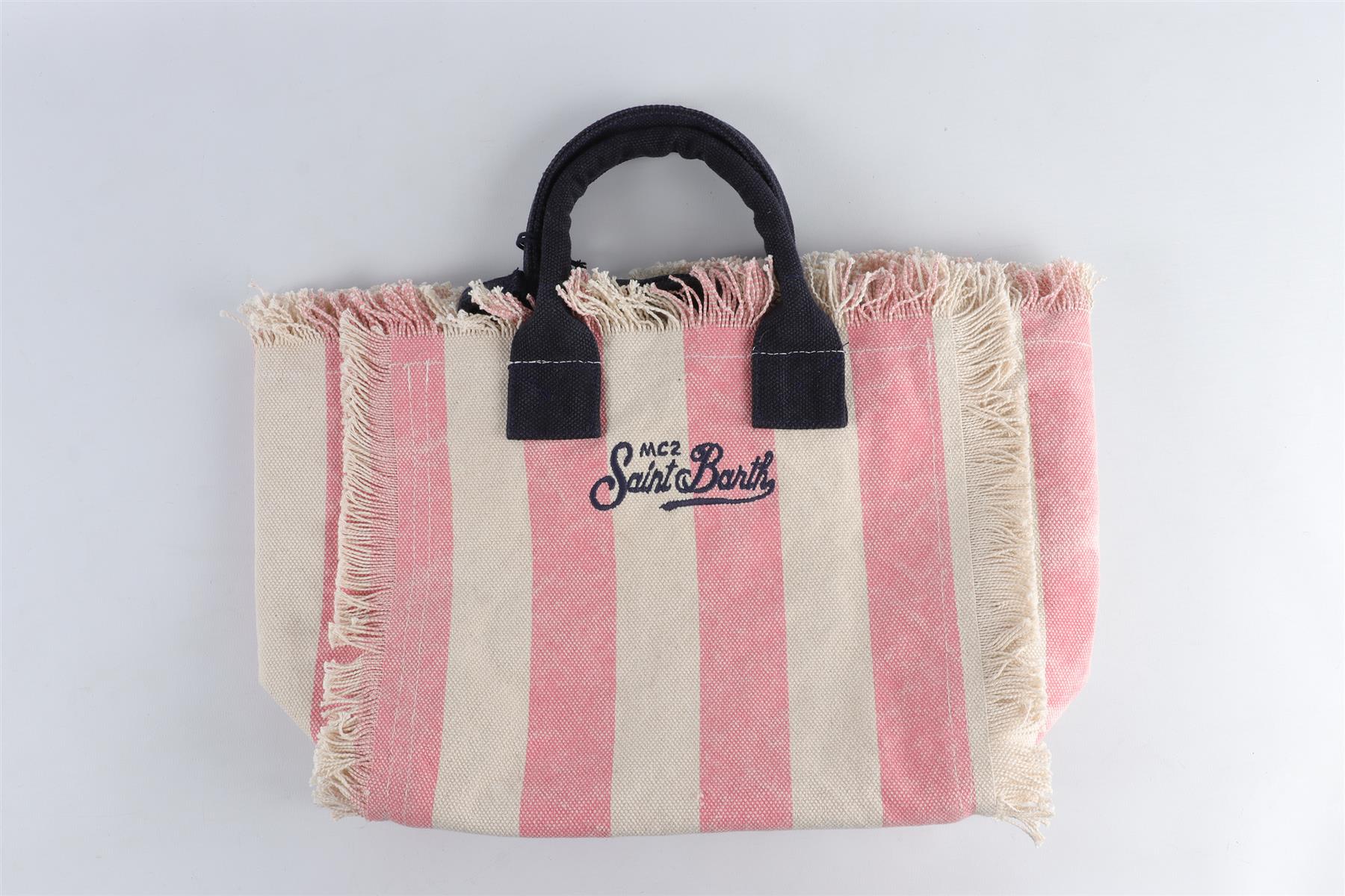 MC2 SAINT BARTH PINK CANVAS TOTE BAG